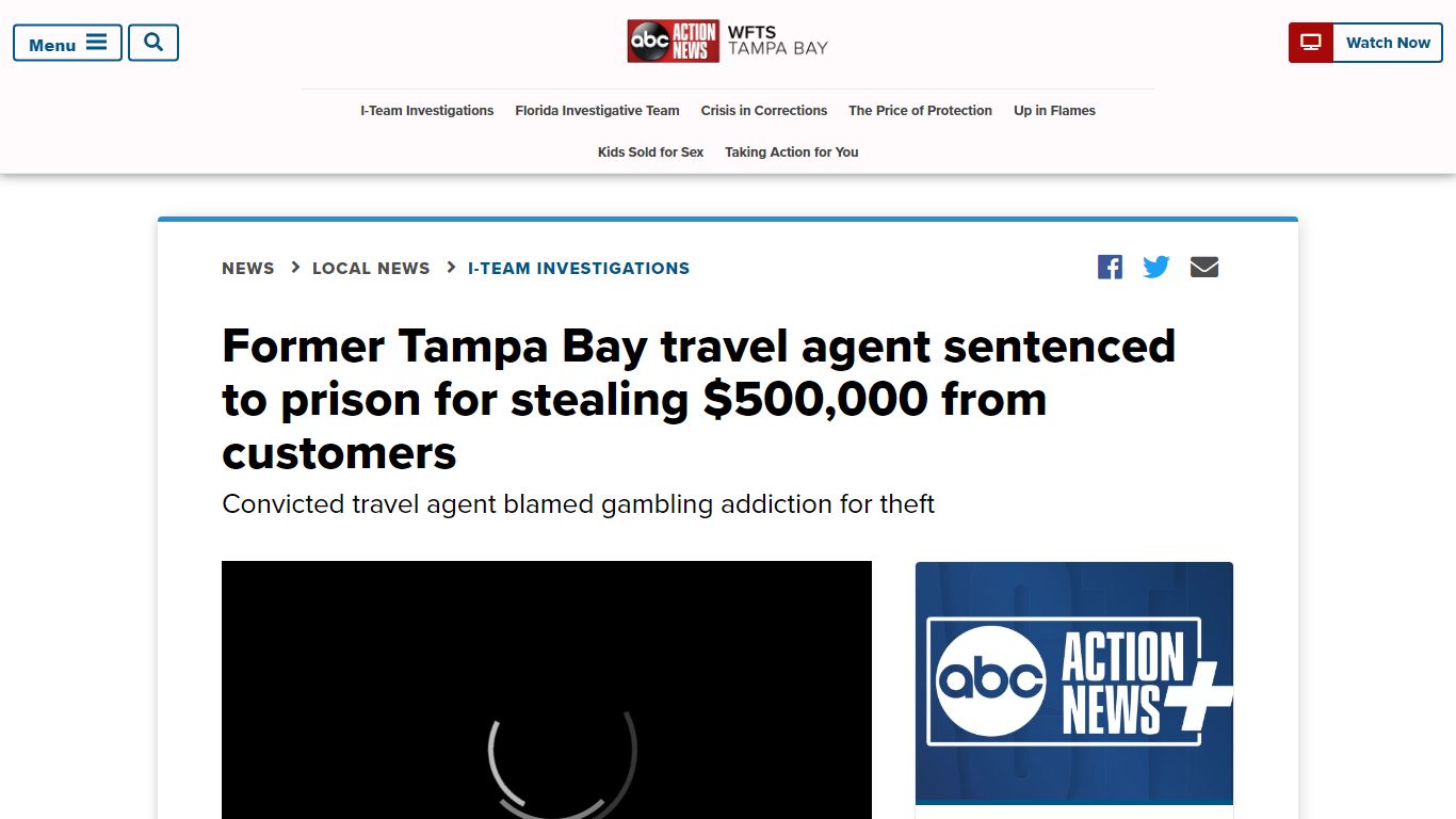 Former Tampa Bay travel agent sentenced to prison for stealing $500,000 ...